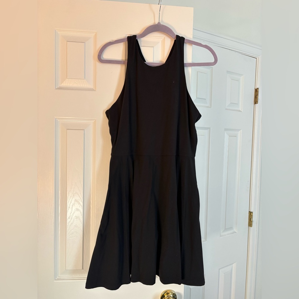 Athleta Black Dress